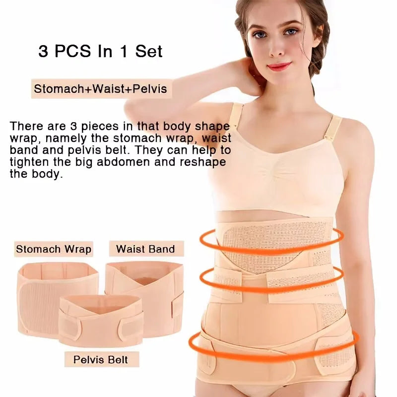 Ceinture Post-Partum 3-en-1